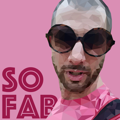 So Fab Ben poly portrait